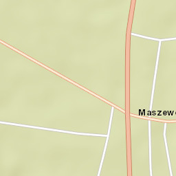 Maszewo Street Map