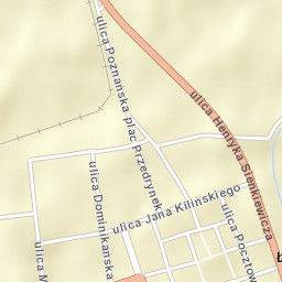 Łęczyca Street Map