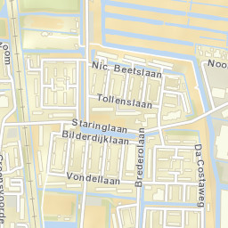 Vondelwijk Street Map