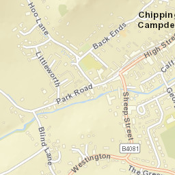 10 High Street, Chipping Campden, Gloucestershire Street Map