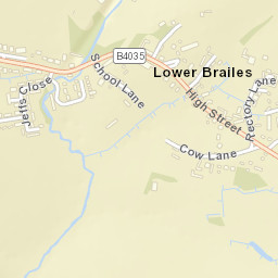 Lower Brailes Street Map