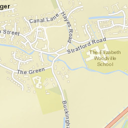 Deanshanger Street Map