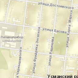 Usman’ Street Map