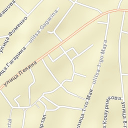 Kabansk Street Map