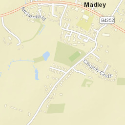 4 Rosemary Lane, Madley, Hereford Street Map