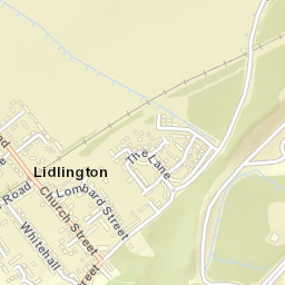 Lidlington Street Map