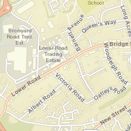 46 Barnett Avenue, Ledbury, Herefordshire Street Map