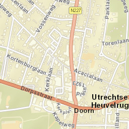 Doorn Street Map