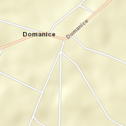 Domanice Street Map