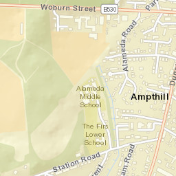 Ampthill Street Map