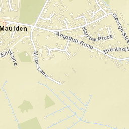 Maulden Street Map