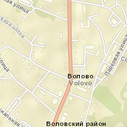 Volovo Street Map
