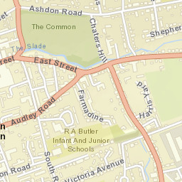 Saffron Walden Street Map