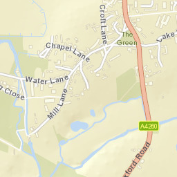 Adderbury Street Map