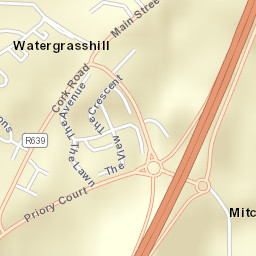 Watergrasshill Street Map