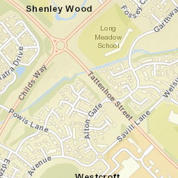 6 Leonards Lee, Westcroft, Milton Keynes Street Map