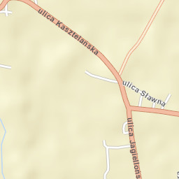 Przemęt Street Map