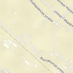 Shimanovsk Street Map