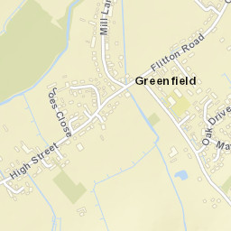 Greenfield Street Map