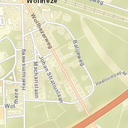 Wolfheze Street Map