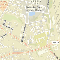 30 Roche Gardens, Bletchley, Milton Keynes MK3 Street Map