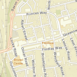 Bletchley Street Map