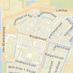 De Hagen Street Map