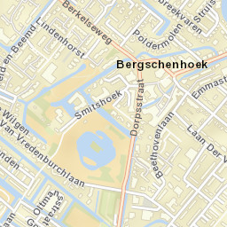 Bergschenhoek Street Map