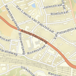 Burgemeesterswijk Street Map