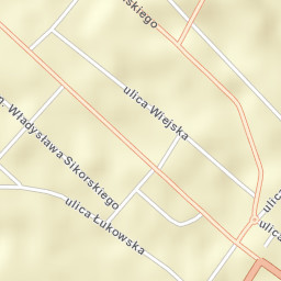 Międzyrzec Podlaski Street Map