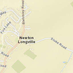 Newton Longville Street Map