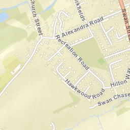 Sible Hedingham Street Map