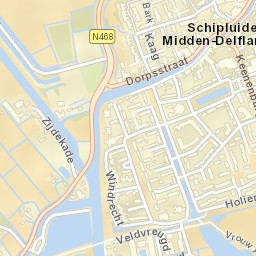 Schipluiden Street Map