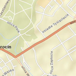 Jarocin Street Map