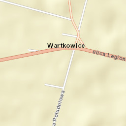 Wartkowice Street Map