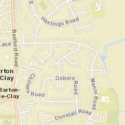 Barton-le-Clay Street Map
