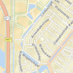 Schiebroek Street Map