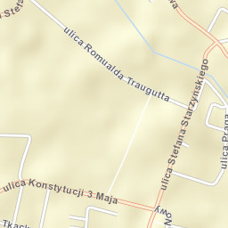 Ozorków Street Map