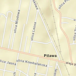 Pilawa Street Map