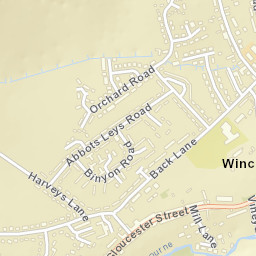 1 Queens Square, Winchcombe, Cheltenham Street Map