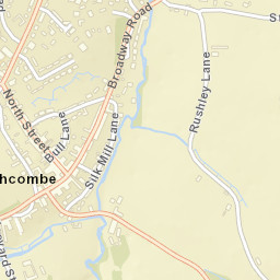 Winchcombe Street Map
