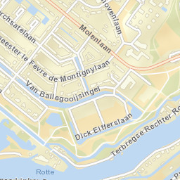 Terbregge Street Map