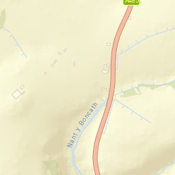 A485, Carmarthen, Carmarthenshire SA32 Street Map