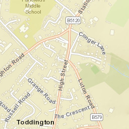 Toddington Street Map