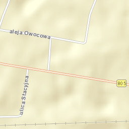 Trąbki Street Map
