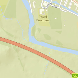 21 John Street, Brecon Beacons National Park Street Map