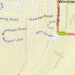 Winslow Street Map