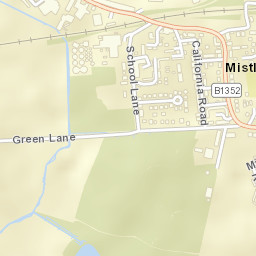 Mistley Street Map