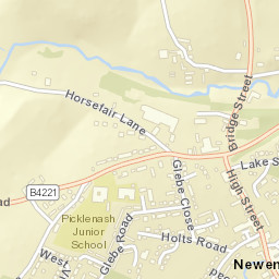Newent Street Map