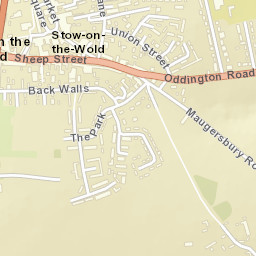 Stow on the Wold Street Map
